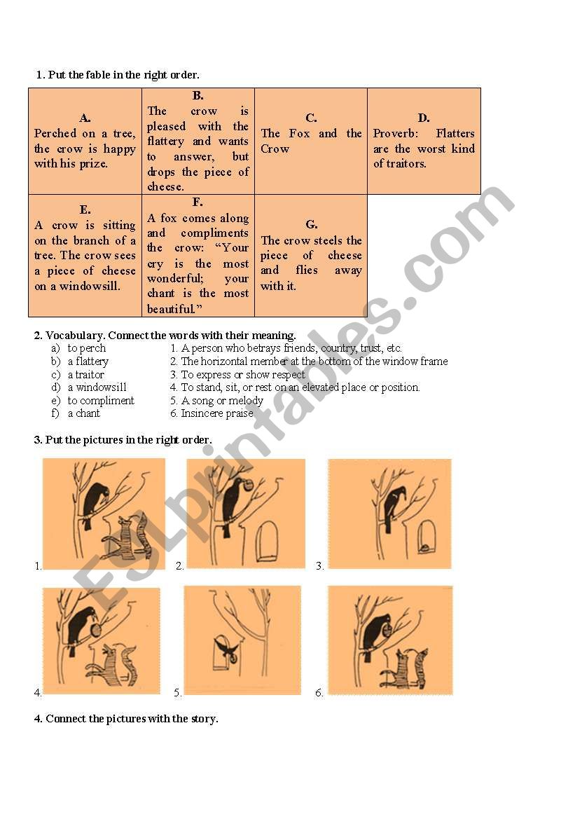 The fable-part1 worksheet