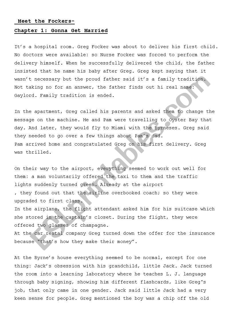 meet the fockers worksheet