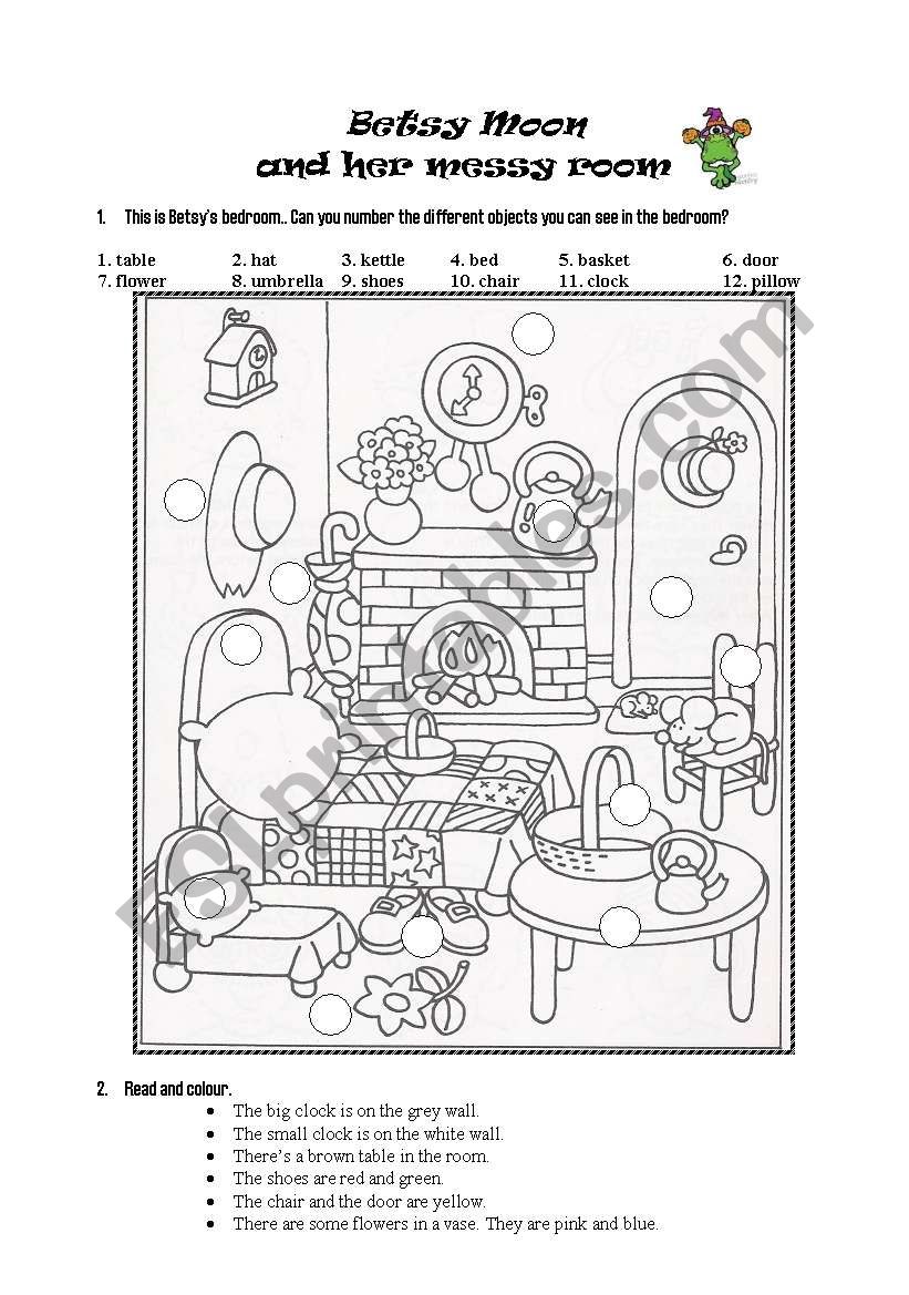 Betsy Moon worksheet