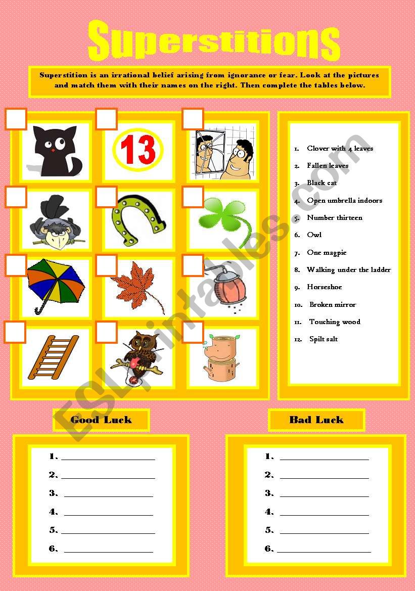 superstitions-esl-worksheet-by-solnechnaya