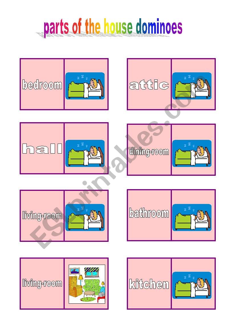 house dominoes (11.04.10) worksheet