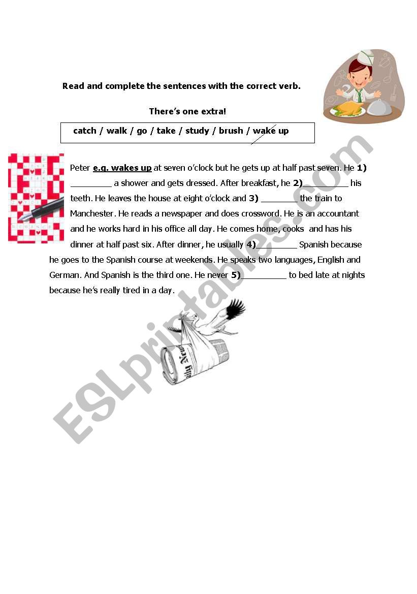 the present simple worksheet