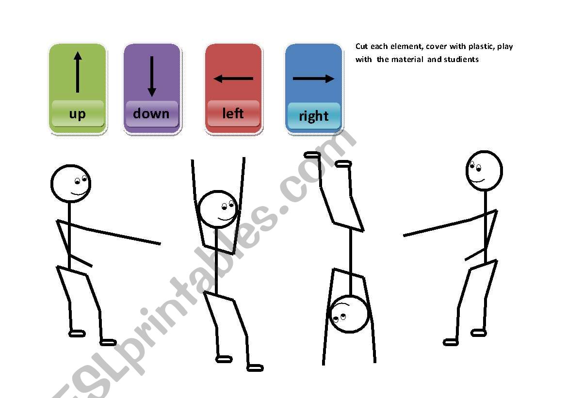 Directions worksheet