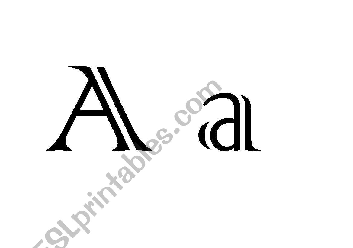 abc for print worksheet