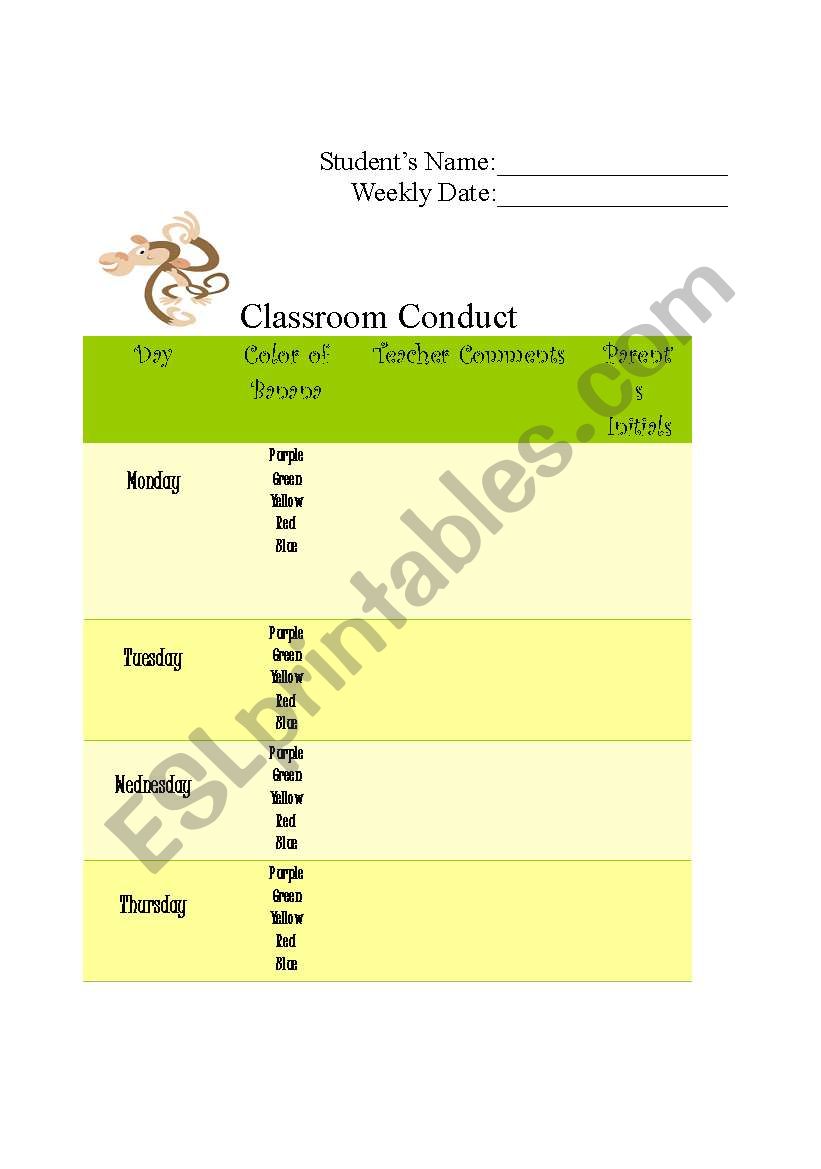 english-worksheets-weekly-classroom-conduct-sheet