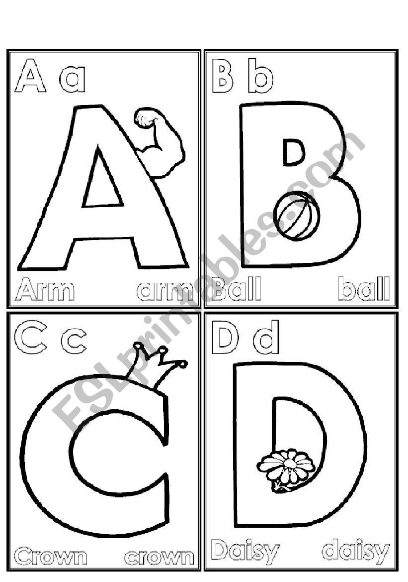 Lets learn the alphabet! worksheet