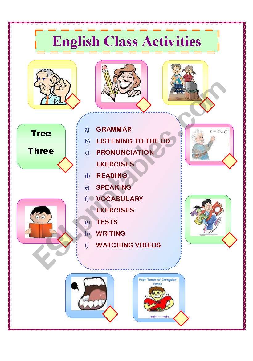 english-class-activities-esl-worksheet-by-mariaefontana