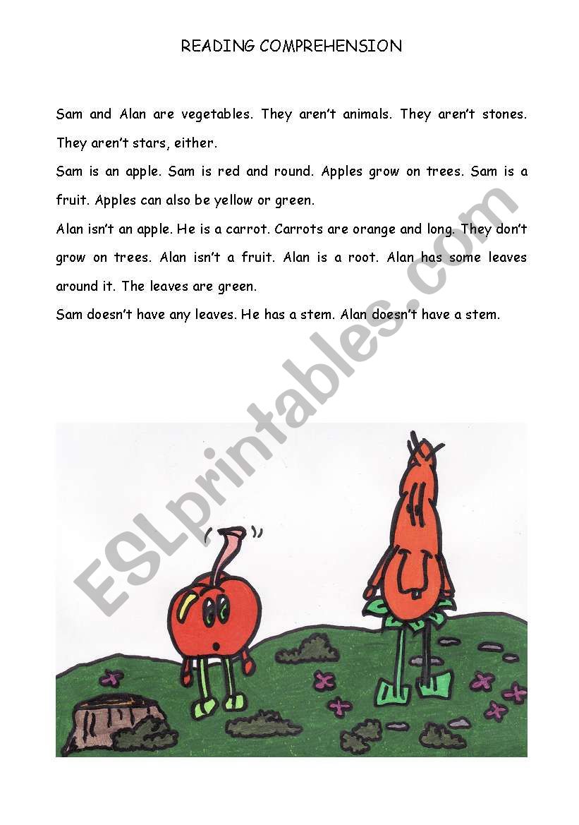 SAM AND ALAN worksheet