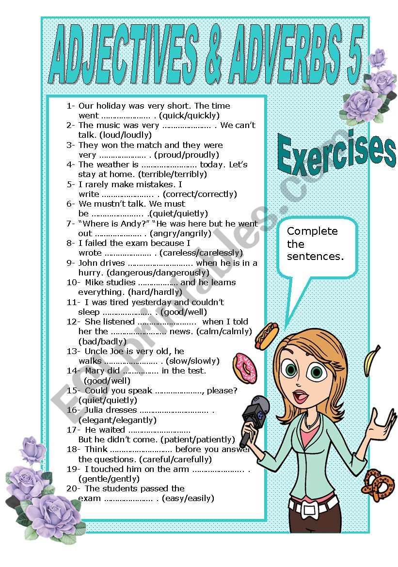 adjectives-and-adverbs-5-exercises-esl-worksheet-by-sevim-6
