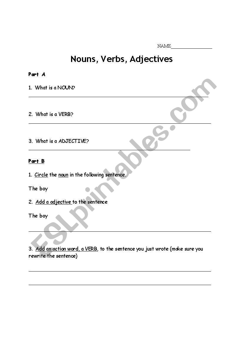 Worksheet for Speech worksheet