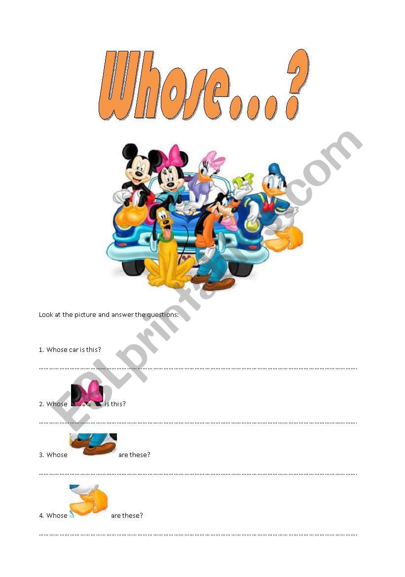 Whose worksheet