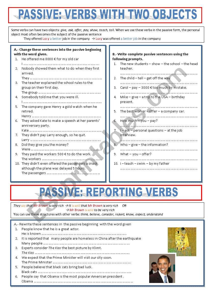 passive-two-objects-esl-worksheet-by-isabel-l