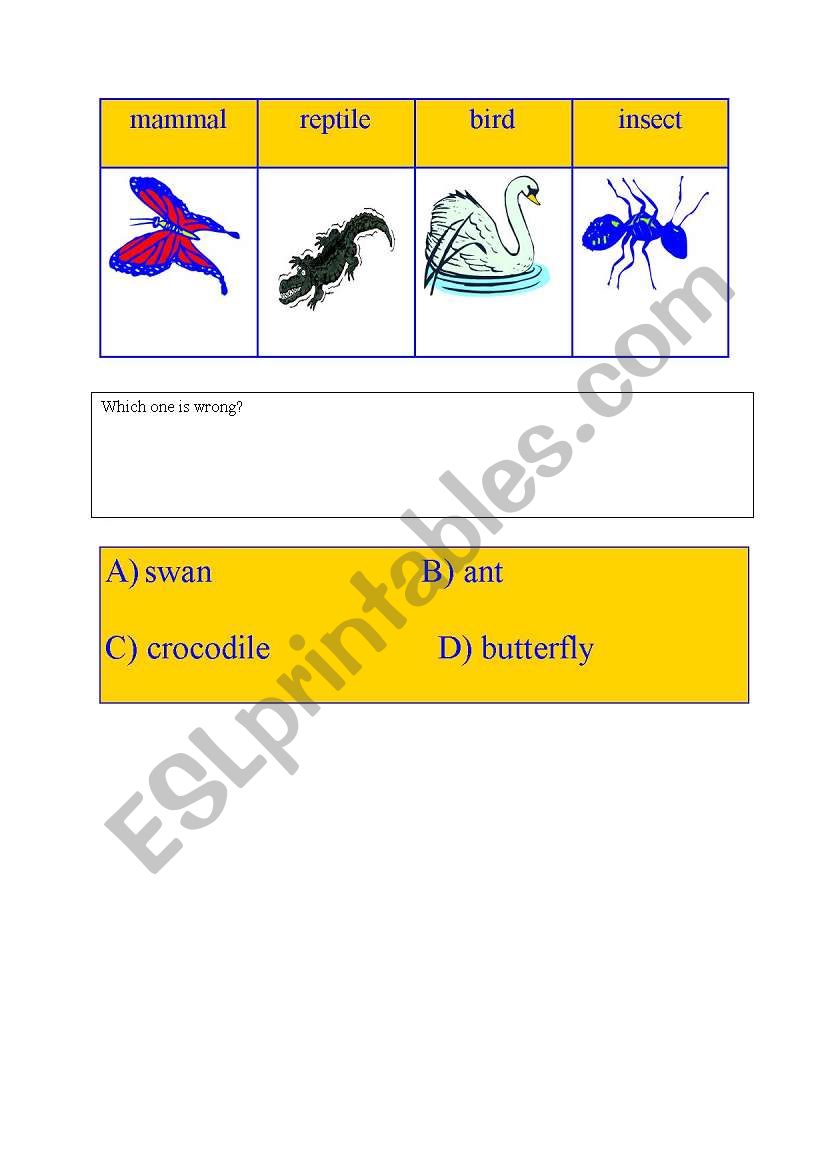 animals_group worksheet