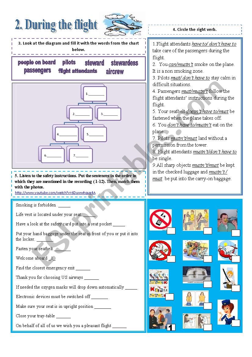 Welcome on board 2 worksheet