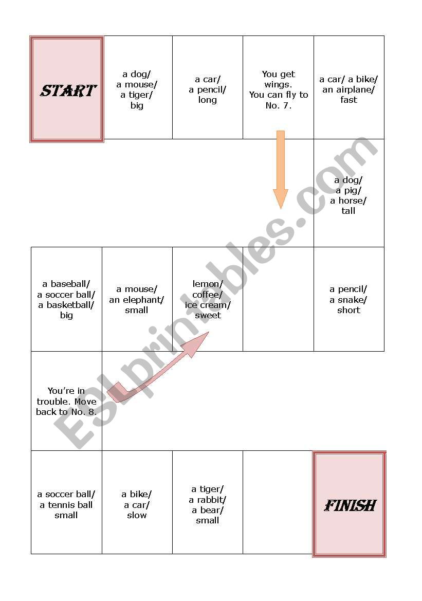 comparatives and superlatives worksheet