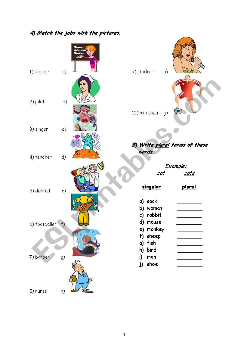 Elementary Level Worksheet worksheet