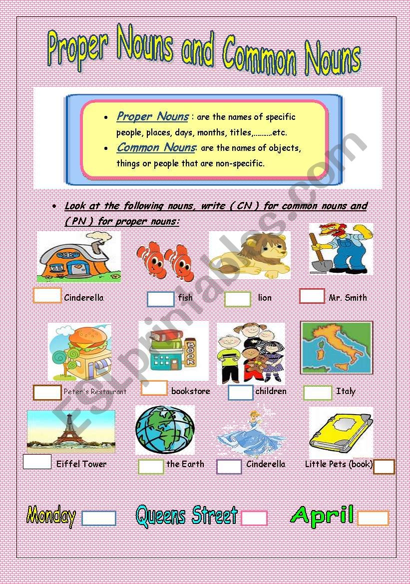 common-nouns-proper-nouns-esl-worksheet-by-rosi-noor