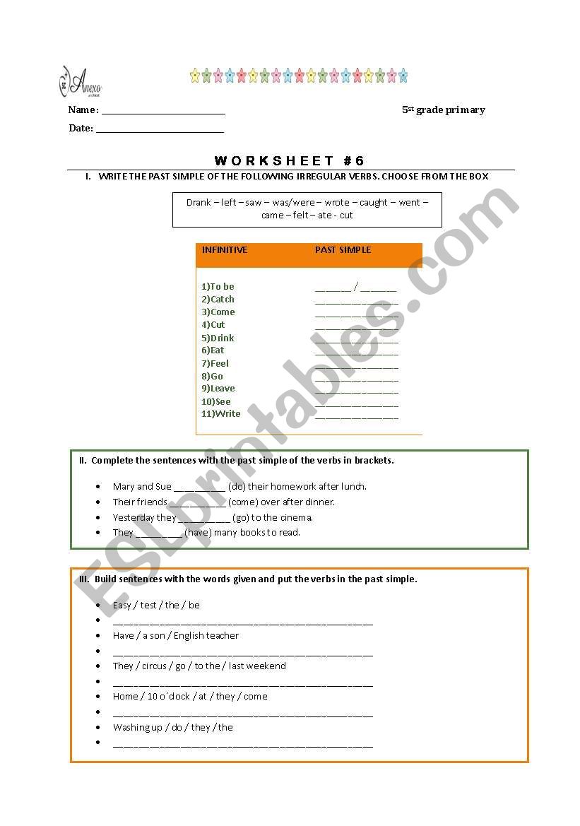 review worksheet worksheet