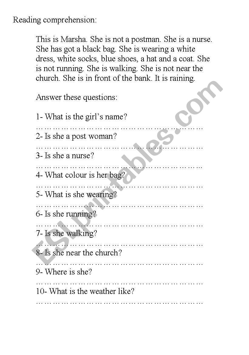 this is Marsha worksheet