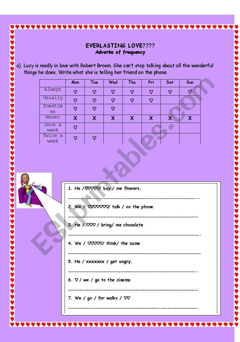 Everlasting Love? worksheet