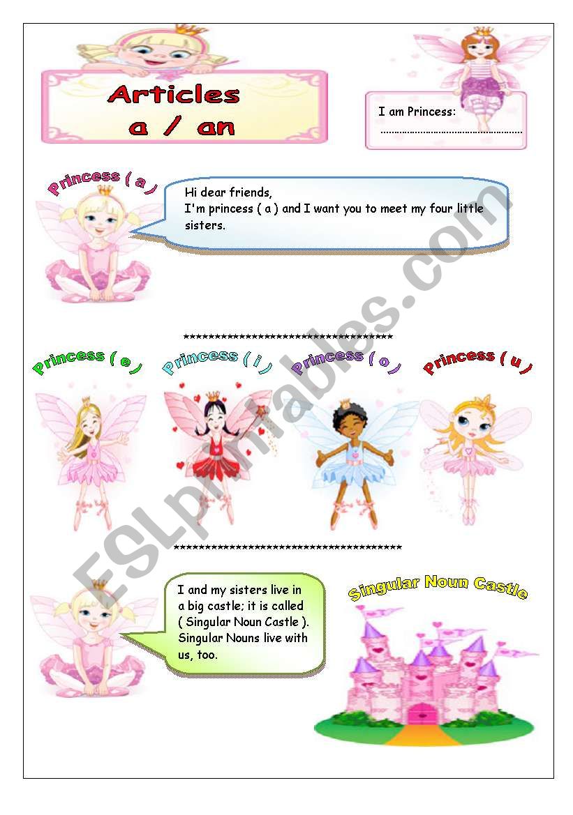 Articles ( a/ an ) ( 3 pages )