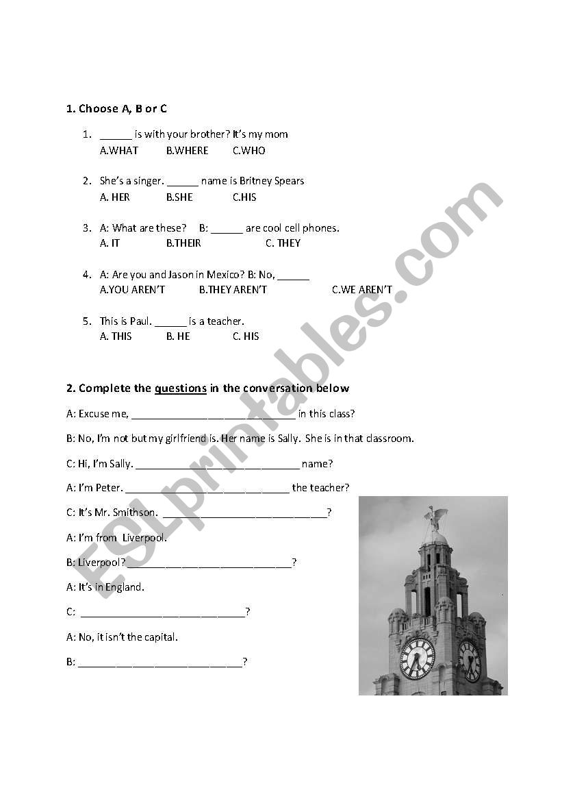 Test worksheet