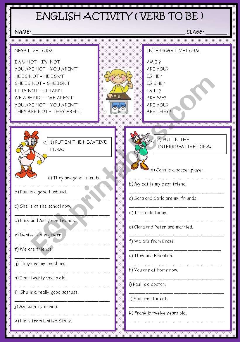 verb-to-be-negative-and-interrogative-forms-esl-worksheet-by-laninha