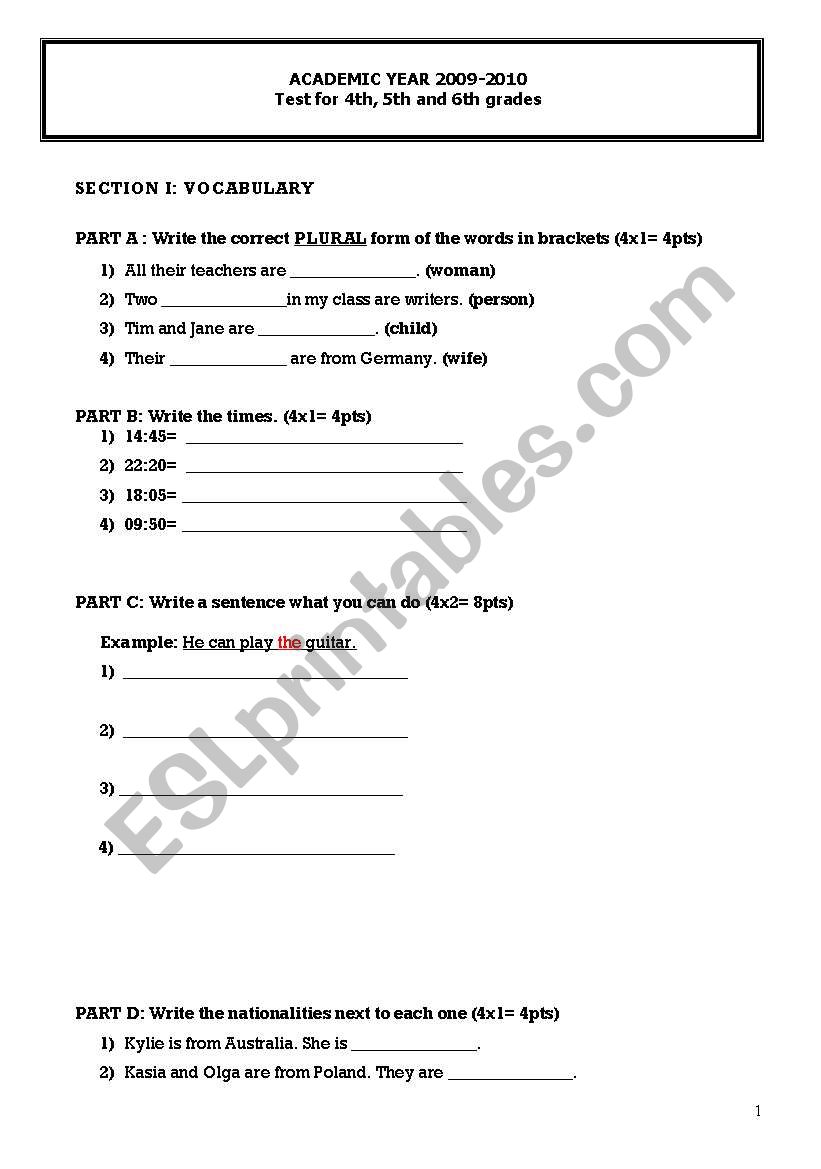 :) useful test for 5th and 6th  grades :)