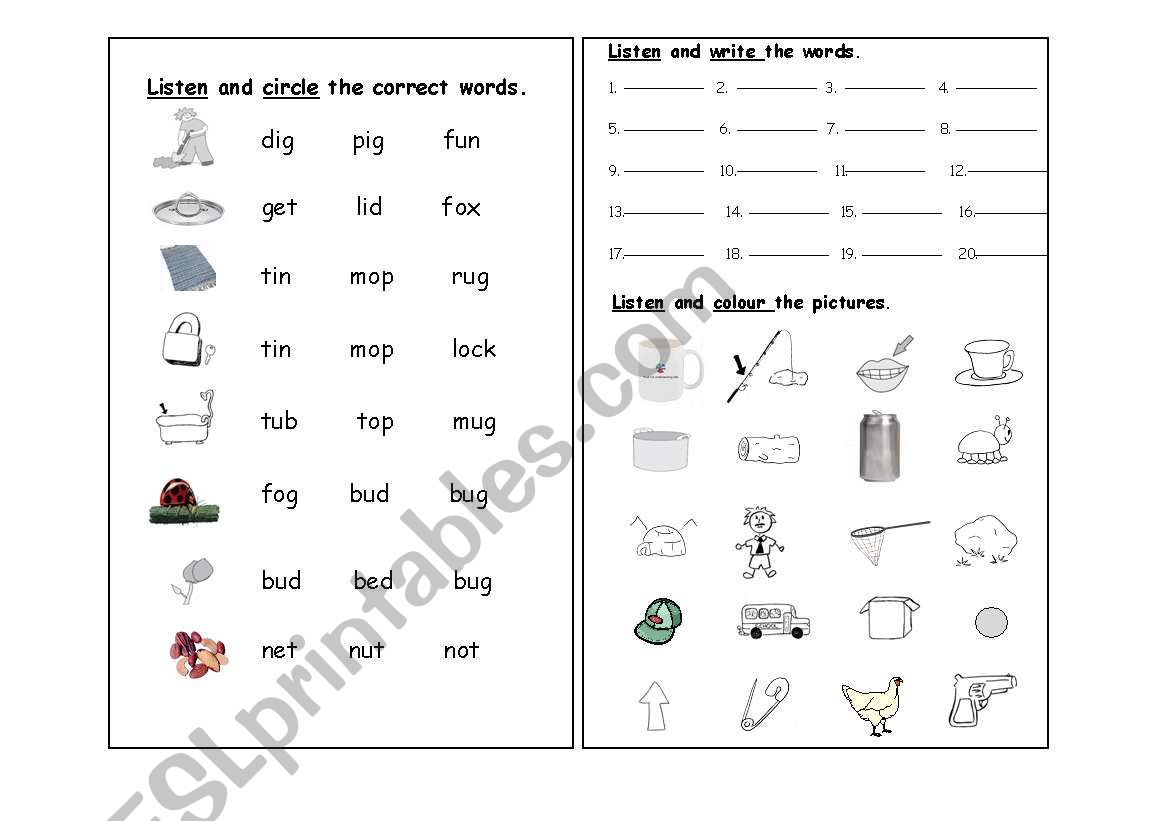 Phonics Esl Worksheet By Shooo