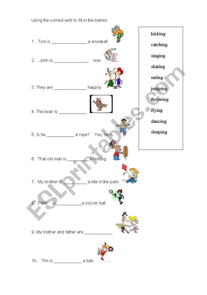 present-continuous-tense-worksheet-esl-worksheet-by-victoria-zhengjuan