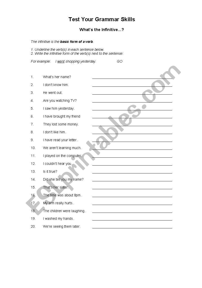 PRESENT  SIMPLE worksheet