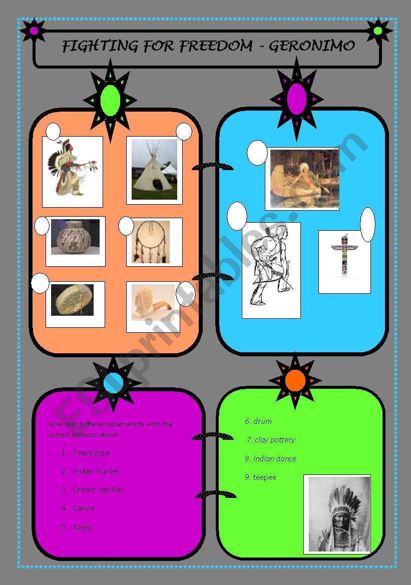 FIGHTING FOR FREEDOM / GERONIMOÂ´S STORY / NATIVE AMERICANS