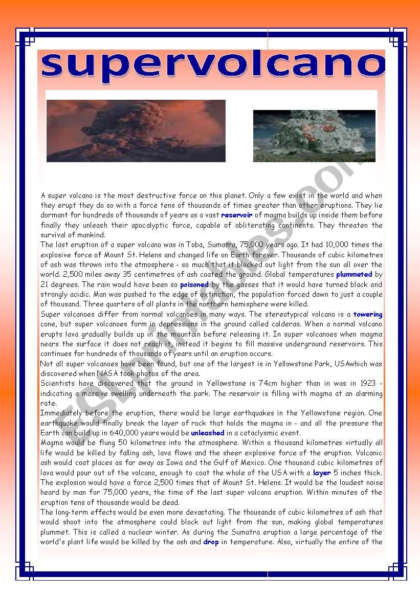 supervolcano-movie-worksheet-answers