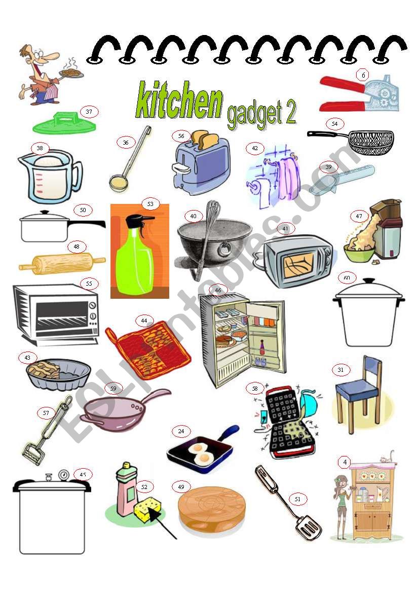 KITCHEN GADGET 2, 2PAGES, KEY INCLUDED