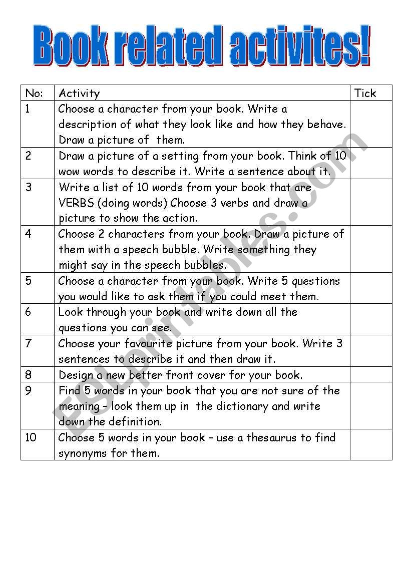guided reading activities worksheet