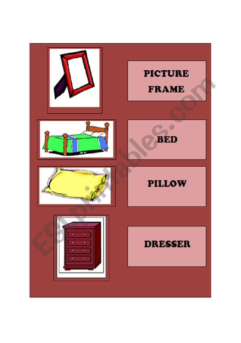 Memory card game / 2nd. part worksheet