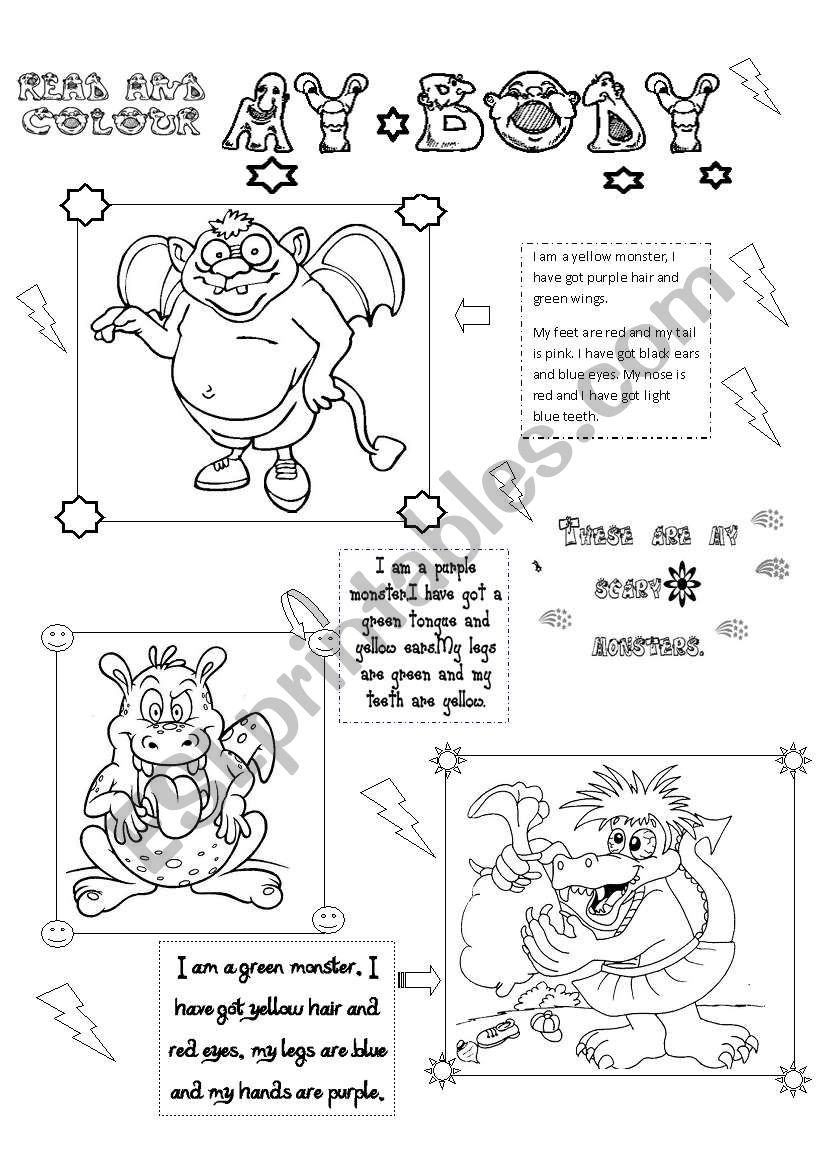 BODY worksheet