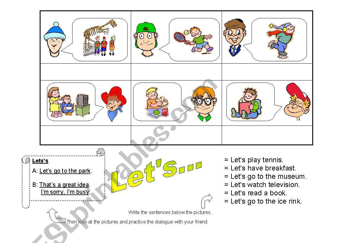 LETÂ´S worksheet