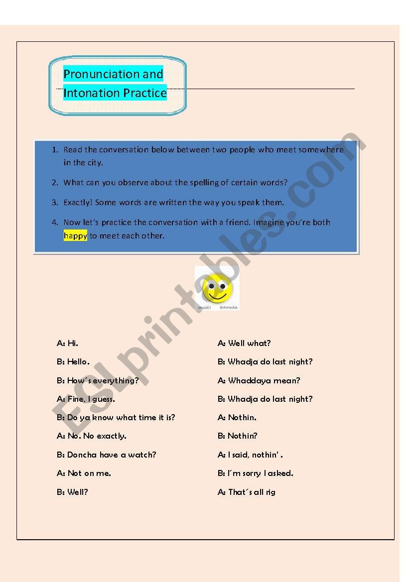 english-worksheets-intonation-and-pronunciation-practice