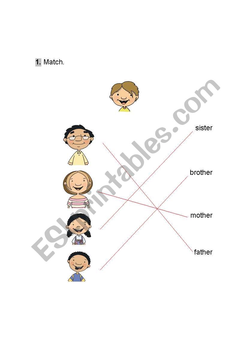 family worksheet