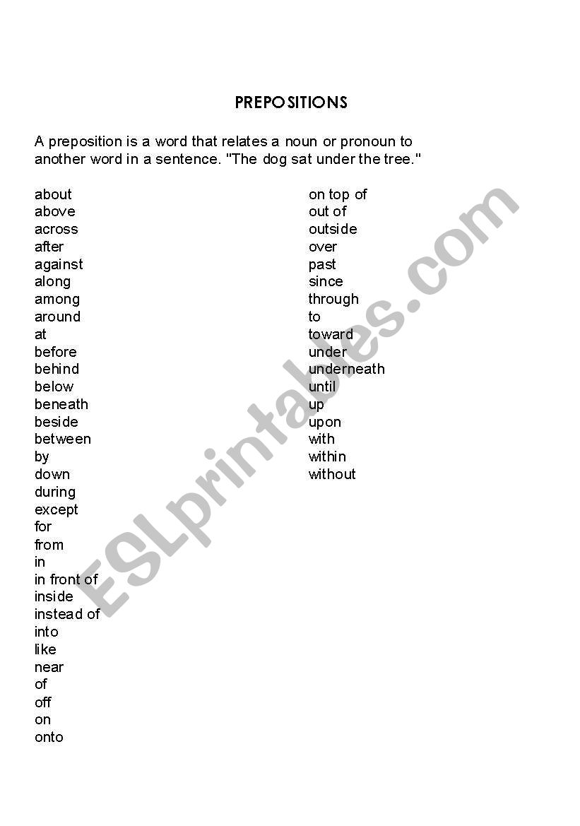 pronouns worksheet
