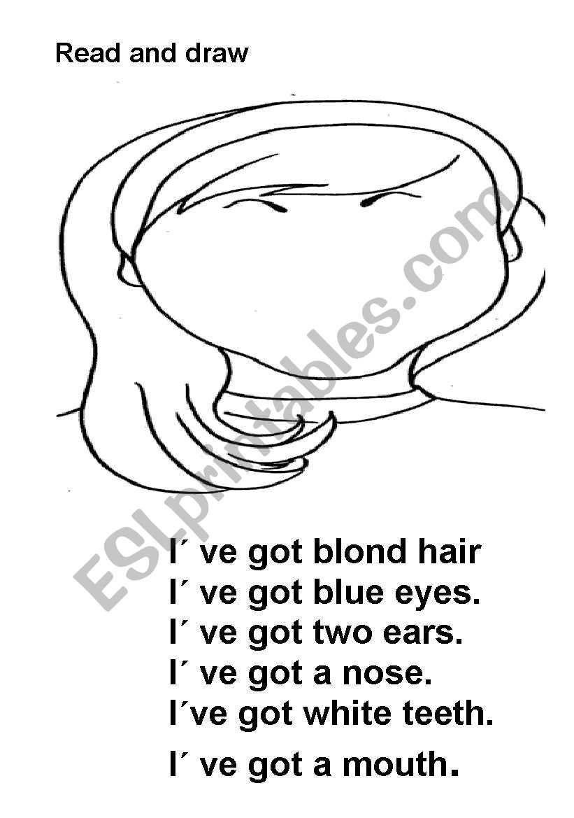 Face worksheet