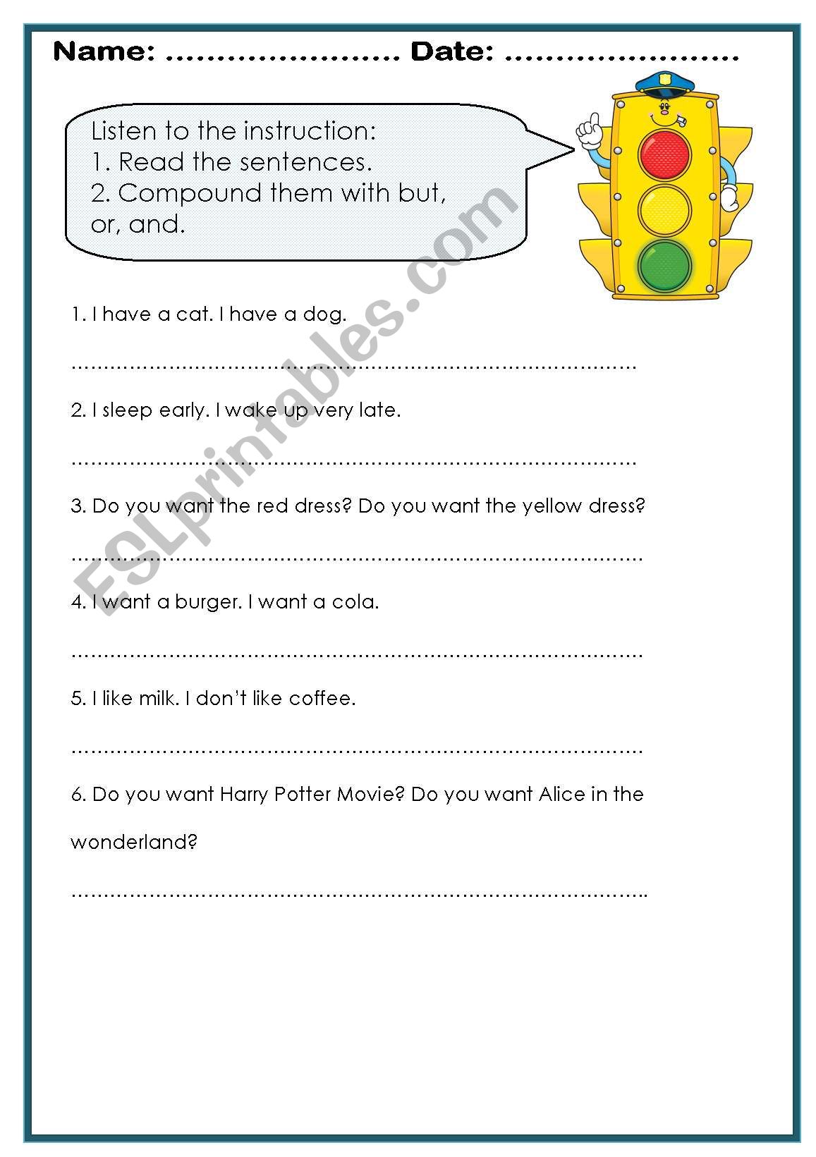 and-or-but-worksheets-photos
