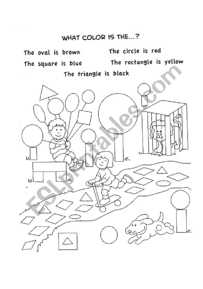 coloring worksheet