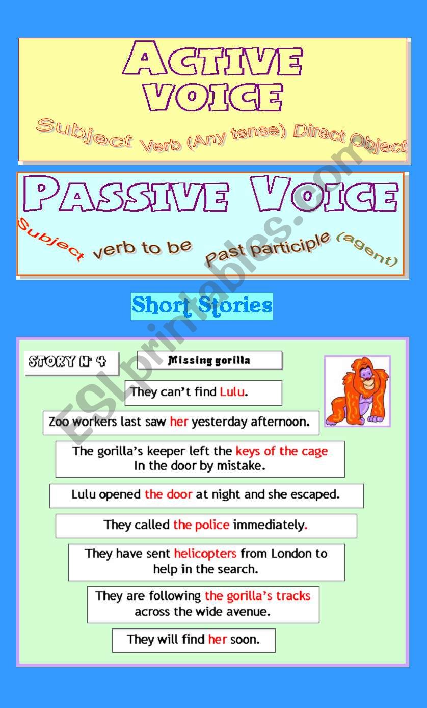 GRAMMAR IN CONTEXT - THE PASSIVE - (New set of flash-cards)