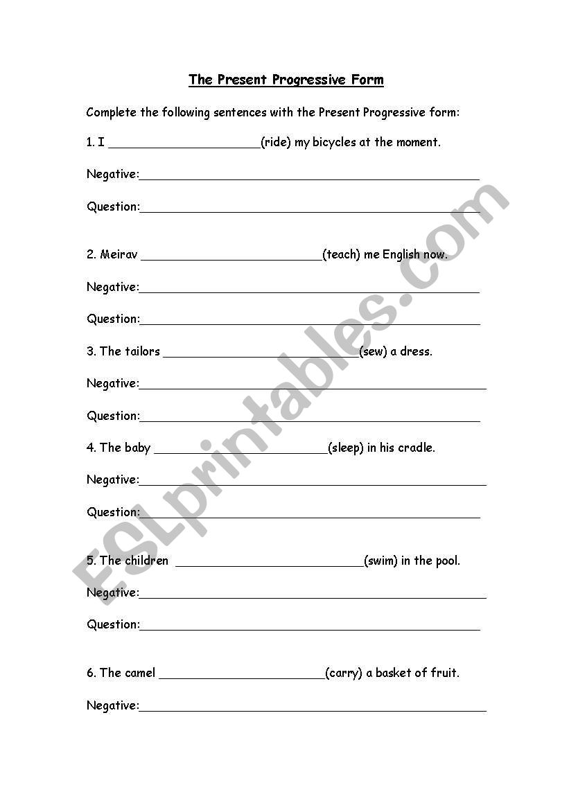 english-worksheets-the-present-progressive-form-practice