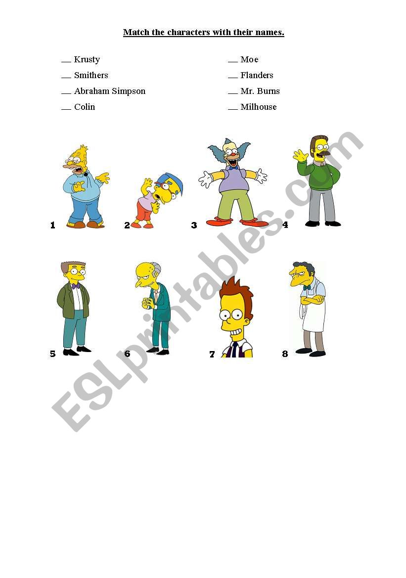 The Simpsons Movie - Worksheet - Page 3