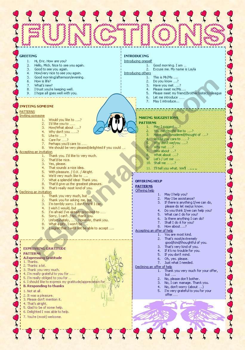 How do you say...in English? worksheet