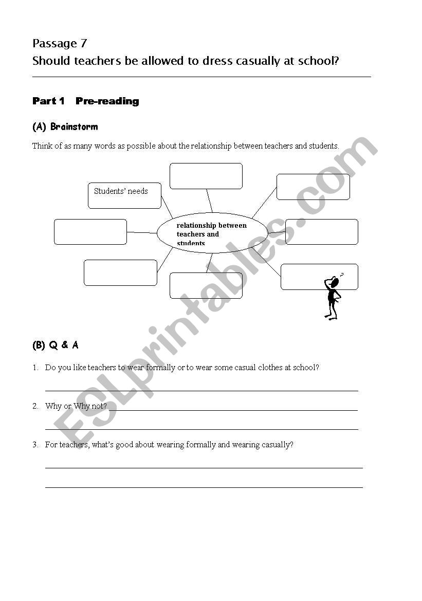 reading and writing worksheet 7