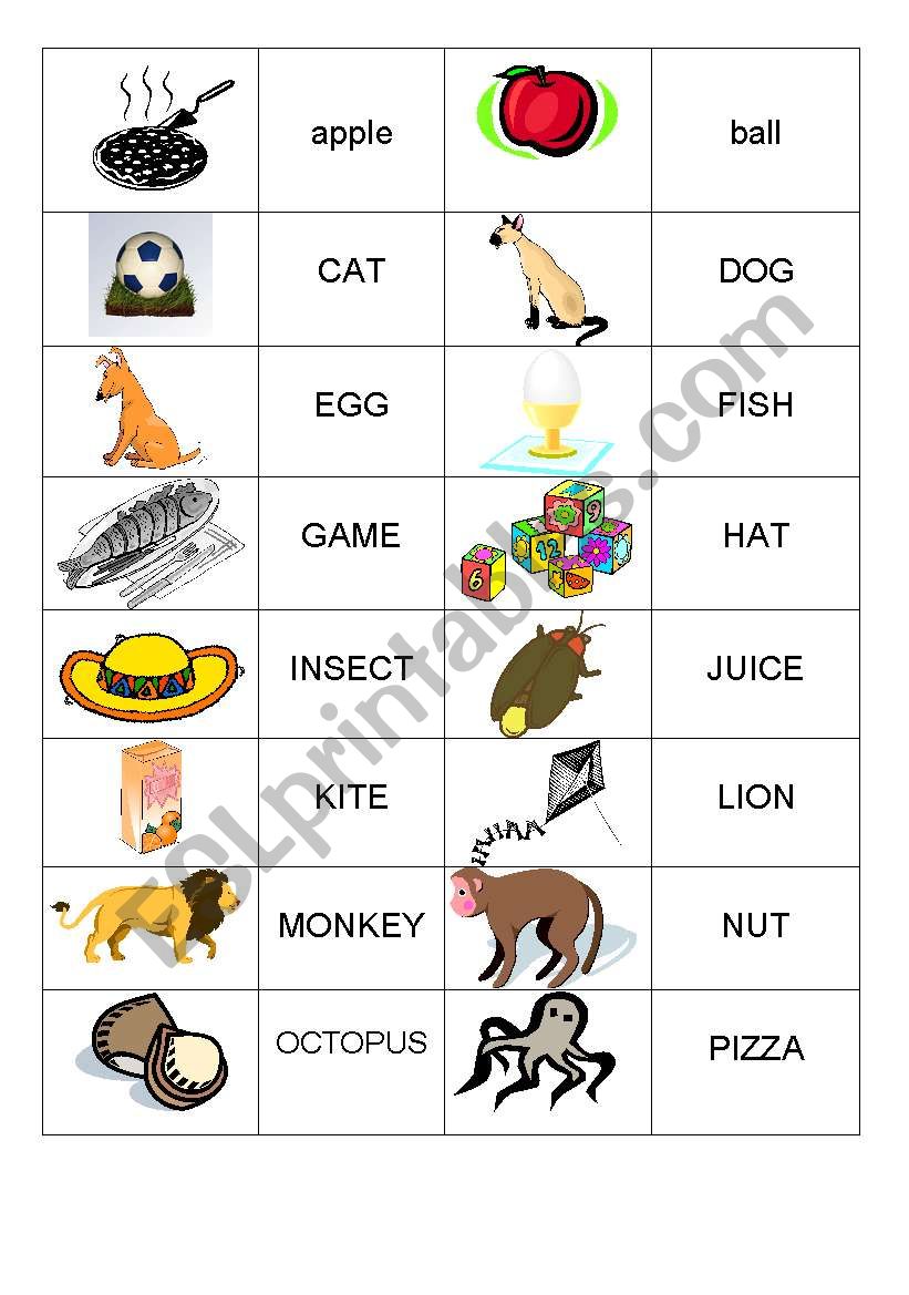 Alphabet_ Memory game-Part1 worksheet